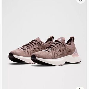 lululemon athletica Women's Mauve Knit Athletic Sneakers